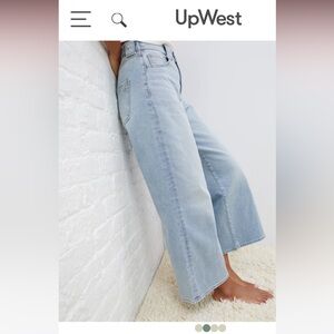 NWT Up West Wide leg Jeans